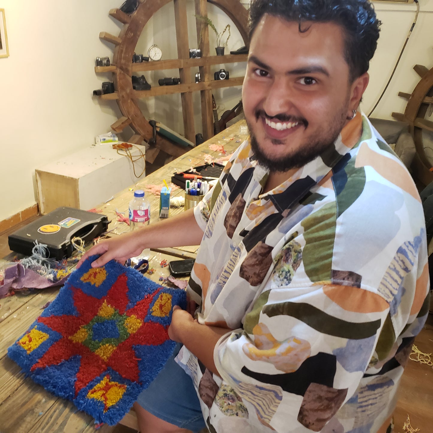 (35*35cm) 1-Day PRIVATE TUFT Workshop - EGYPT (QUICK EXPERIENCE)