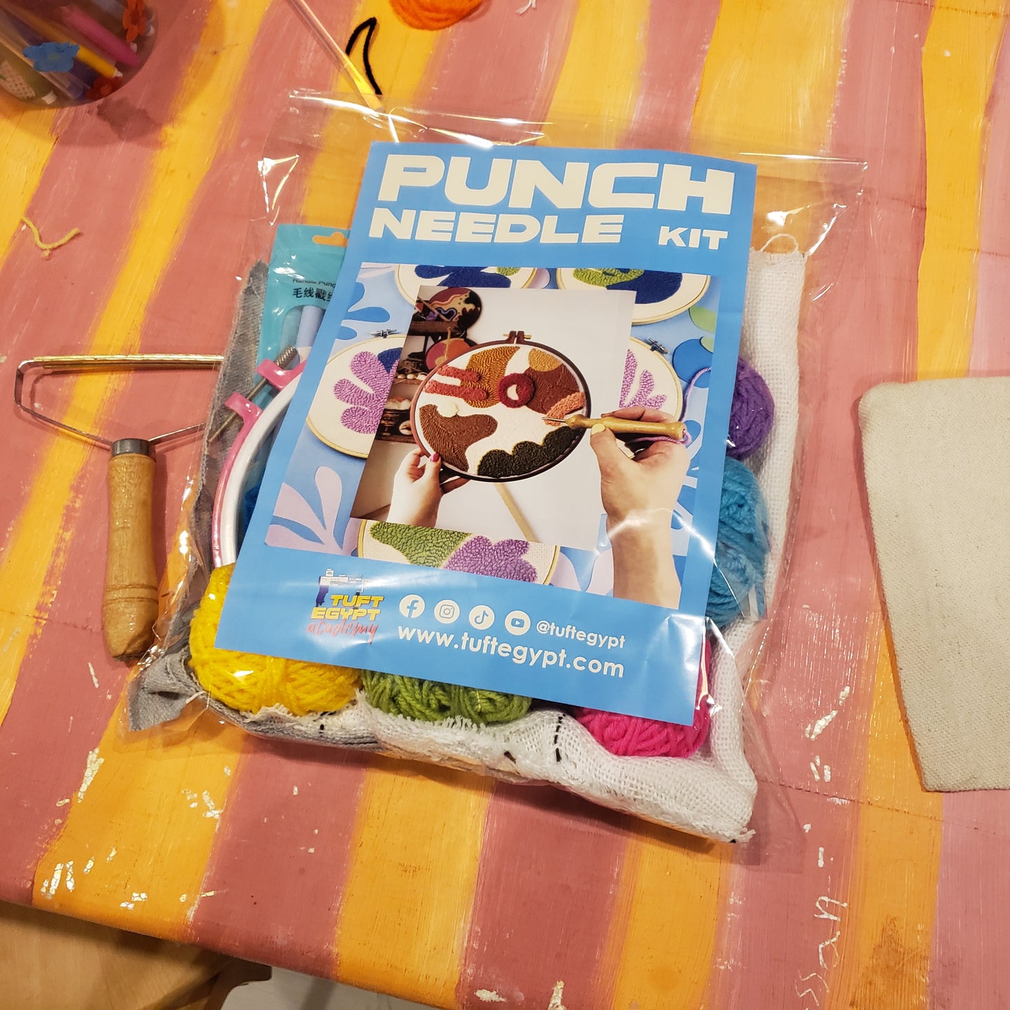 Punch Needle Kit - Tuft Egypt