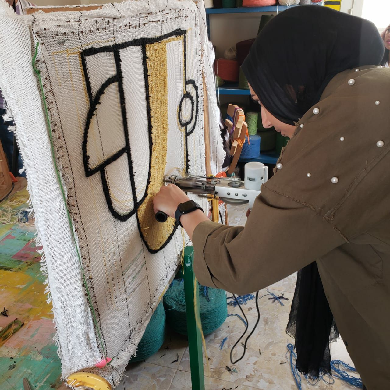 (50*50cm) 2-Day PRIVATE TUFT Workshop - EGYPT (FULL EXPERIENCE)