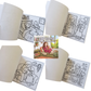 Buy a cozy coloring book set for adults with high-quality coloring books and dual-tip markers. Perfect for relaxing, stress relief and thoughtful gifts for creative people.