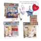 Buy a DIY Keychain Making Kit with colorful fabrics, stuffing, key rings and sewing accessories. Make unique handmade keychains with this beginner-friendly craft kit by Tuft Egypt.