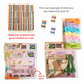 DIY Mini Weaving Kit for beginners including weaving loom, colorful yarn, needle, comb and video tutorial. Create handmade woven art with Tuft Egypt.